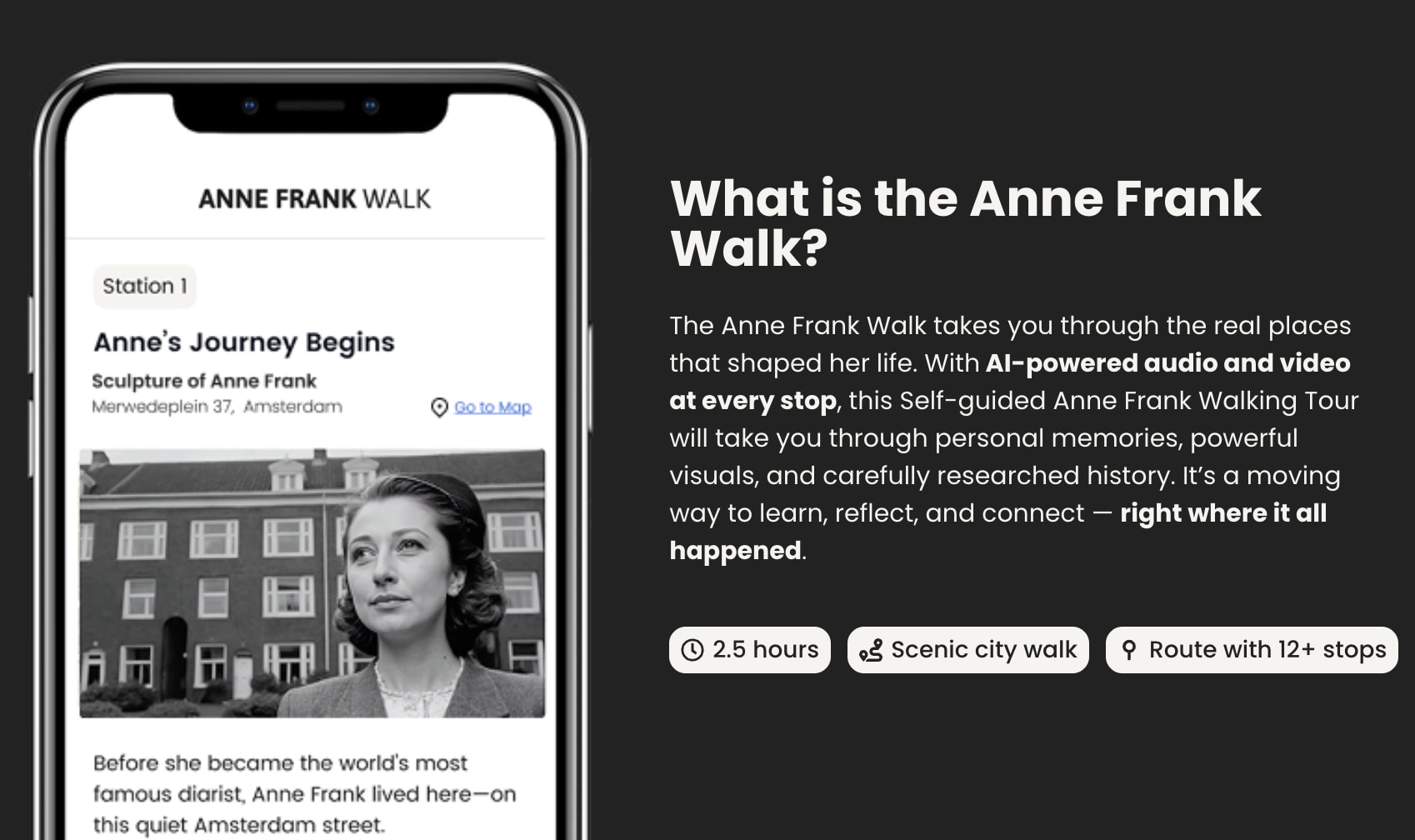 Moco Museum & Anne Frank Walk Tour